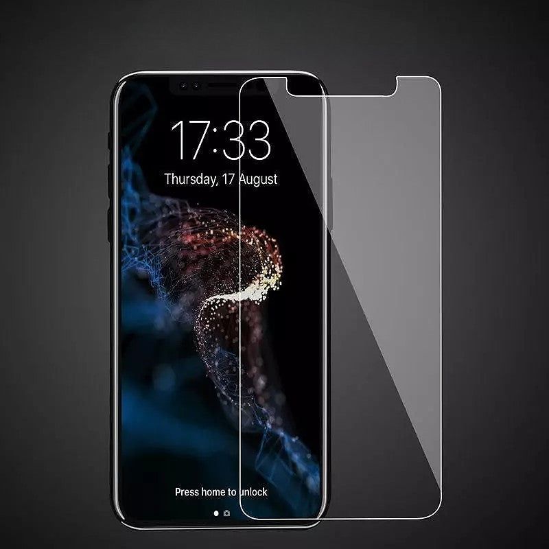 Folie de Protectie, Vivimall, pentru iPhone 15 Pro, Tempered Glass 2.5D, cu Decupaje, HD, 9H, Transparent - vivimall.ro