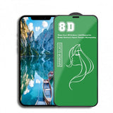 Folie de Protectie, Vivimall, pentru iPhone 15 Pro, Tempered Glass Mirror 8D, Efect Oglinda, HD, Verde - vivimall.ro