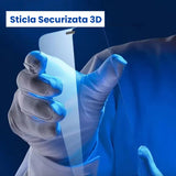Folie de Protectie pentru Apple iPhone 16 Plus, Flippy, Sticla Securizata 3D, High Definition pentru Ecran complet, Anti Zgirieturi, Anti bule, Transparenta - vivimall.ro
