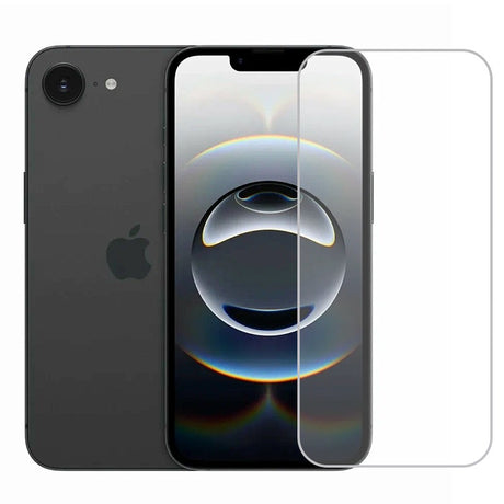 Folie sticlă securizată 3D pentru Apple iPhone 16e, vedere frontală, transparentă High Definition