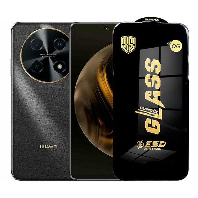 Folie de Protectie pentru Huawei Nova 12 i, Flippy, Sticla Securizata ESD, Margini Negre, Rezistenta la Zgirieturi, Antistatica, 0.35 mm, Transparenta - vivimall.ro