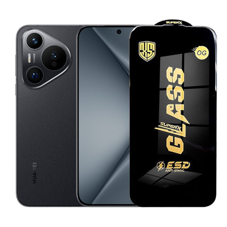 Folie de Protectie pentru Huawei Pura 70, Flippy, Sticla Securizata ESD, Margini Negre, Rezistenta la Zgirieturi, Antistatica, 0.35 mm, Transparenta - vivimall.ro