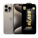 Folie de Protectie pentru iPhone 15 Pro Max, Flippy, Sticla Securizata ESD, Margini Negre, Rezistenta la Zgirieturi, Antistatica, 0.35 mm, Transparenta - vivimall.ro