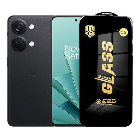 Folie de Protectie pentru OnePlus Ace 2V, Flippy, Sticla Securizata ESD, Margini Negre, Rezistenta la Zgirieturi, Antistatica, 0.35 mm, Transparenta - vivimall.ro