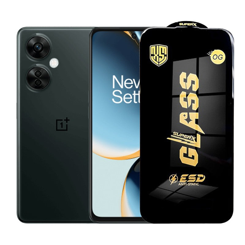 Folie de Protectie pentru OnePlus Nord N30, Flippy, Sticla Securizata ESD, Margini Negre, Rezistenta la Zgirieturi, Antistatica, 0.35 mm, Transparenta - vivimall.ro