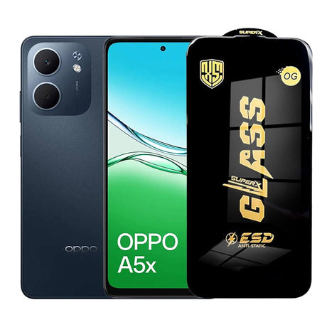 Folie de Protectie pentru Oppo A5x, Flippy, Sticla Securizata ESD, Margini Negre, Rezistenta la Zgirieturi, Antistatica, 0.35 mm, Transparenta - vivimall.ro