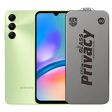 Folie de Protectie pentru Samsung Galaxy A05s, Flippy, Sticla Securizata ESD Antistatica, Super-X Privacy OG, Margini Negre, 0.30 mm, Transparent Inchis - vivimall.ro