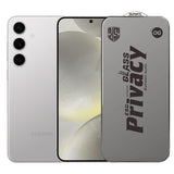 Folie de Protectie pentru Samsung Galaxy S24+, Vivimall, Sticla Securizata ESD Antistatica, Super-X Privacy OG, Margini Negre, 0.30 mm, Transparent Inchis - vivimall.ro