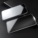 Folie de Sticla Securizata pentru Apple iPhone 15, Vivimall, Privacy 30°, Vizibilitate HD, Protectie Completa 9D, Anti-Amprenta, Protectie Confidentialitate, Negru - vivimall.ro