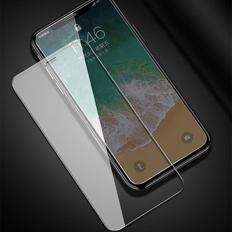 Folie de Sticla Securizata pentru Apple iPhone 15, Vivimall, Vizibilitate HD, Protectie Completa 9D, Transparent - vivimall.ro