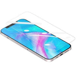 Folie de Sticla Securizata pentru Apple iPhone 15, Vivimall, Vizibilitate HD, Protectie Completa 9D, Transparent - vivimall.ro
