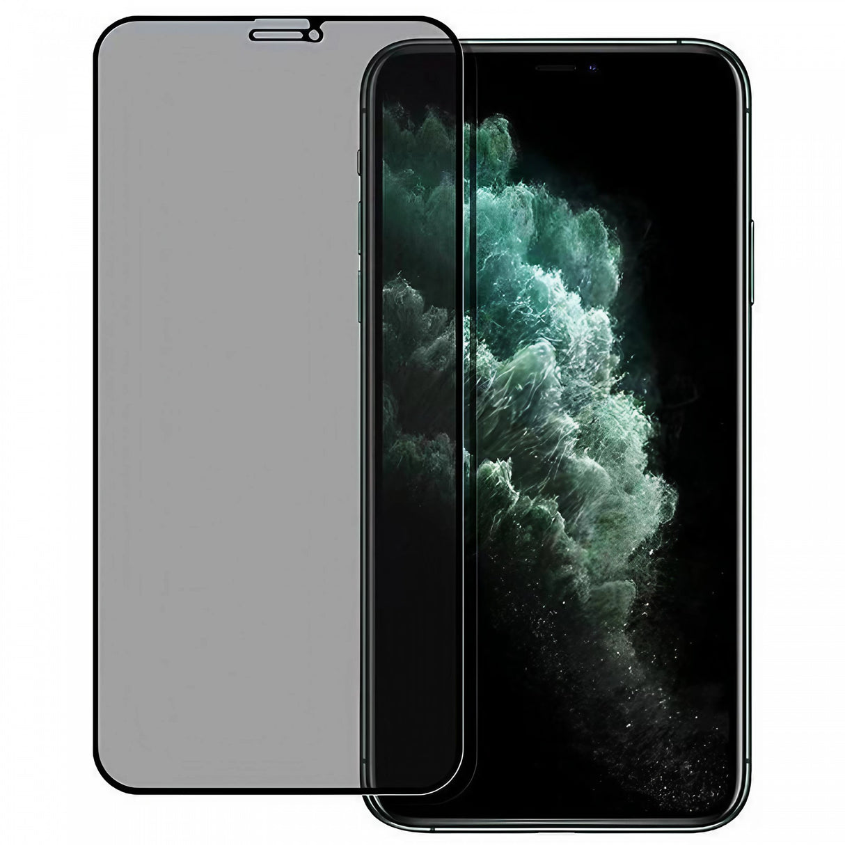 Folie de Sticla Securizata pentru Apple iPhone 15 Pro Max, Vivimall, Privacy 30°, Vizibilitate HD, Protectie Completa 9D, Anti-Amprenta, Protectie Confidentialitate, Negru - vivimall.ro