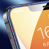 Folie ecran Flippy pentru iPhone 14 Plus/ iPhone 13 Pro Max, Sticla ESD, Top Glass, Anti-static, Negru - vivimall.ro