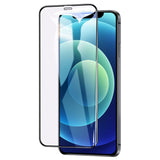 Folie ecran Flippy pentru iPhone 14 Plus/ iPhone 13 Pro Max, Sticla ESD, Top Glass, Anti-static, Negru - vivimall.ro