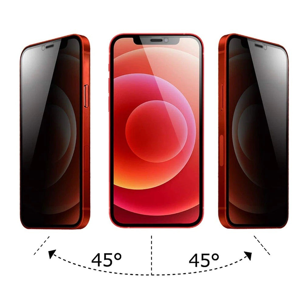 Folie de Protectie, Flippy, compatibila cu Apple iPhone 14 Pro Max, Privacy, Protectie Completa, Sticla, Transparenta - vivimall.ro