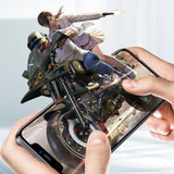 Folie ecran Flippy pentru iPhone 14 Pro, Sticla ESD, Top Glass, Anti-static, Negru - vivimall.ro