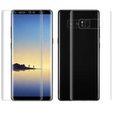 Folie Plastic, Flippy, compatibil cu Samsung Galaxy Note 9, Fata-Spate, Transparent - vivimall.ro