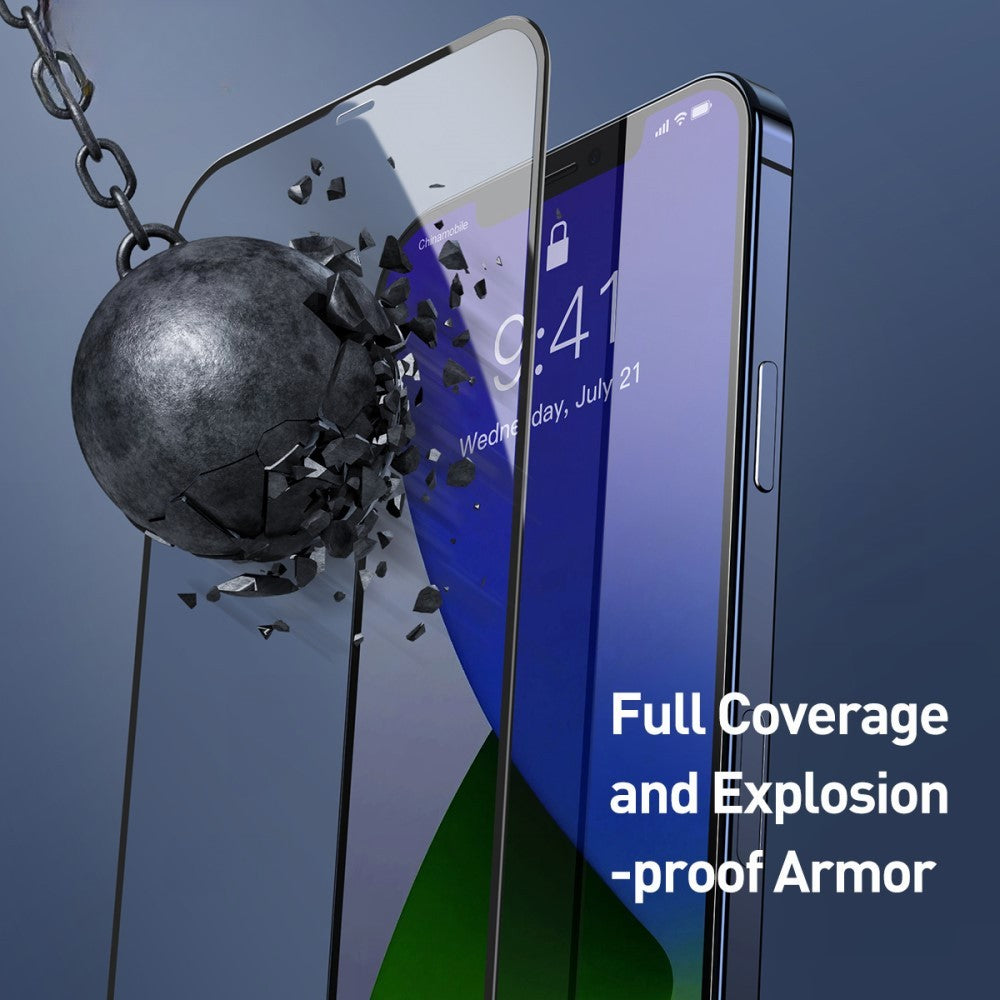 Folie protectie Flippy pentru iPhone 14 Plus, Sticla securizata, temperata, duritate 9H, Privacy 360 Anti-Blue Ray, Transparenta, Protectie Completa - vivimall.ro