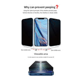 Folie protectie Flippy pentru iPhone 14 Plus, Sticla securizata, temperata, duritate 9H, Privacy 360, Transparenta, Protectie Completa - vivimall.ro