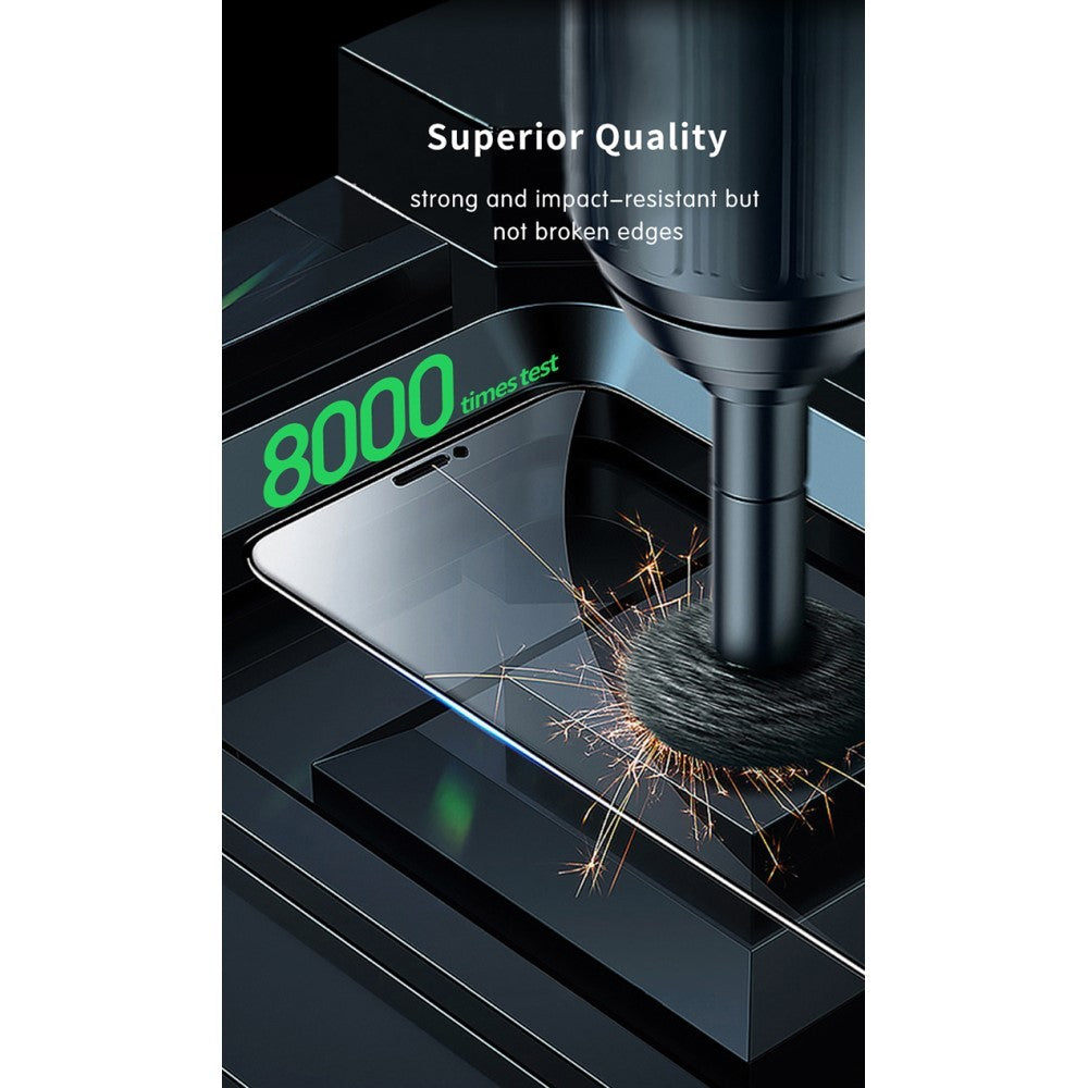 Folie de Protectie, Flippy, compatibila cu Apple iPhone 14, Privacy 360, Duritate 9H, Protectie Completa, Sticla Securizata, Transparenta - vivimall.ro