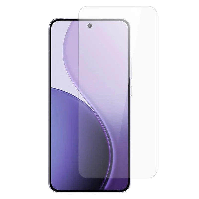 Folie sticlă securizată 3D pentru Oppo Reno14 Pro, grosime 0.3 mm, transparentă, vedere frontală