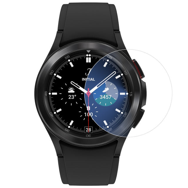 Folie Securizata pentru Samsung Galaxy Watch4 Classic 46mm, Vivimall, Sticla de Protectie Compatibila cu Samsung Galaxy Watch4 Classic46MM, Sticla Securizata 2.5 D, Transparent - vivimall.ro
