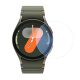 Folie din sticlă securizată 2.5D pentru Samsung Galaxy Watch7 Classic 47mm, vedere frontală, transparentă