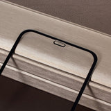 Folie Sticla Securizata pentru Apple iPhone 11 Pro, 9H, Transparenta HD, Full Face, Negru - vivimall.ro