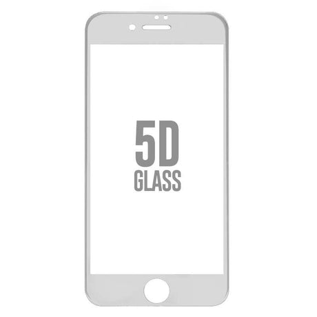 Folie Sticla Apple iPhone 6 Plus Flippy® 4D/5D Alb - vivimall.ro