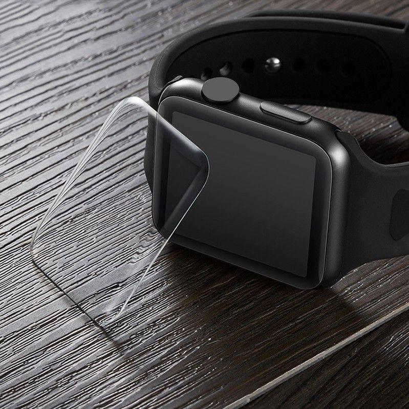Folie Sticla Flippy pentru Apple Watch Series 4/5 44 mm UV Nano Water Transparent - vivimall.ro