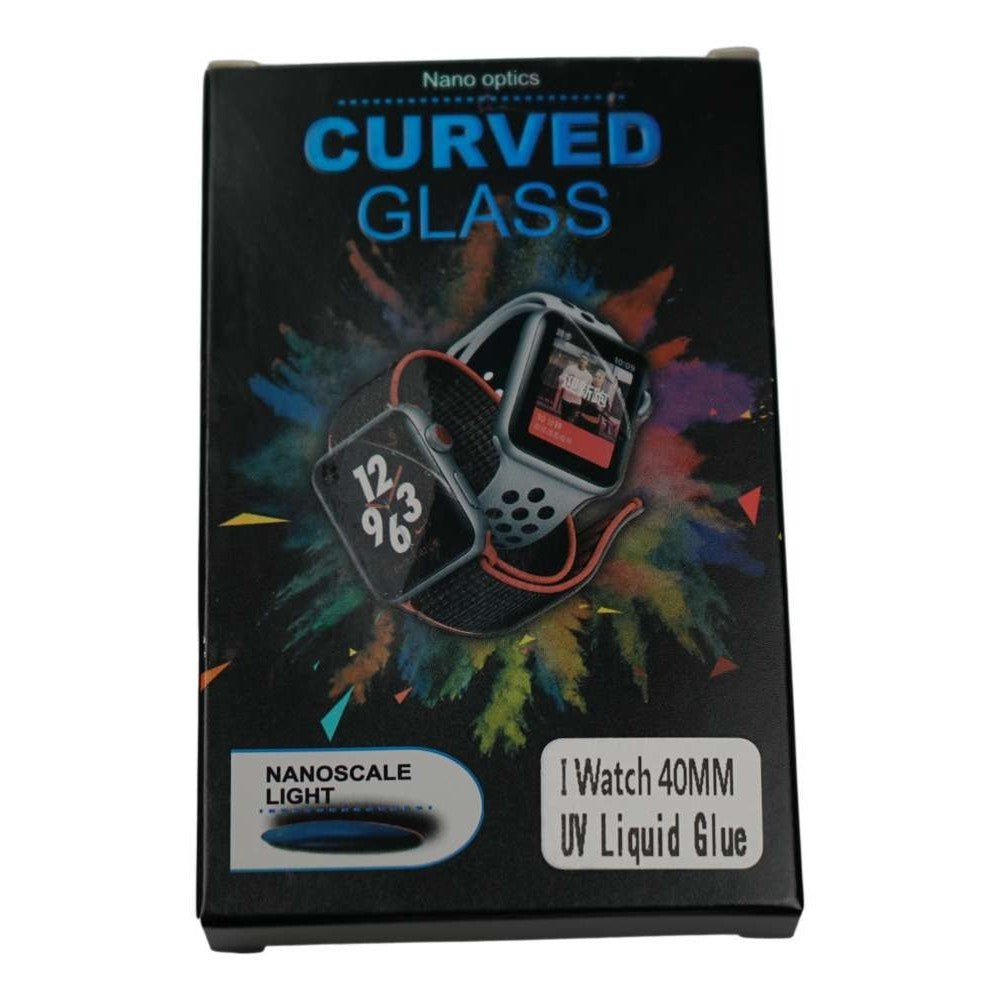 Folie Sticla Flippy pentru Apple Watch Series 4/5 44 mm UV Nano Water Transparent - vivimall.ro