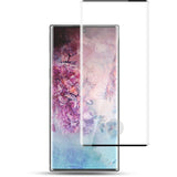 Folie Sticla Securizata Curbata Flippy pentru Samsung Galaxy Note 10 Plus, 9H, Transparenta HD, Lipici pe toata suprafata, Contur Negru - vivimall.ro