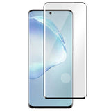 Folie Sticla curbata securizata Flippy compatibila cu Samsung S21 Ultra Full Glue Negru - vivimall.ro