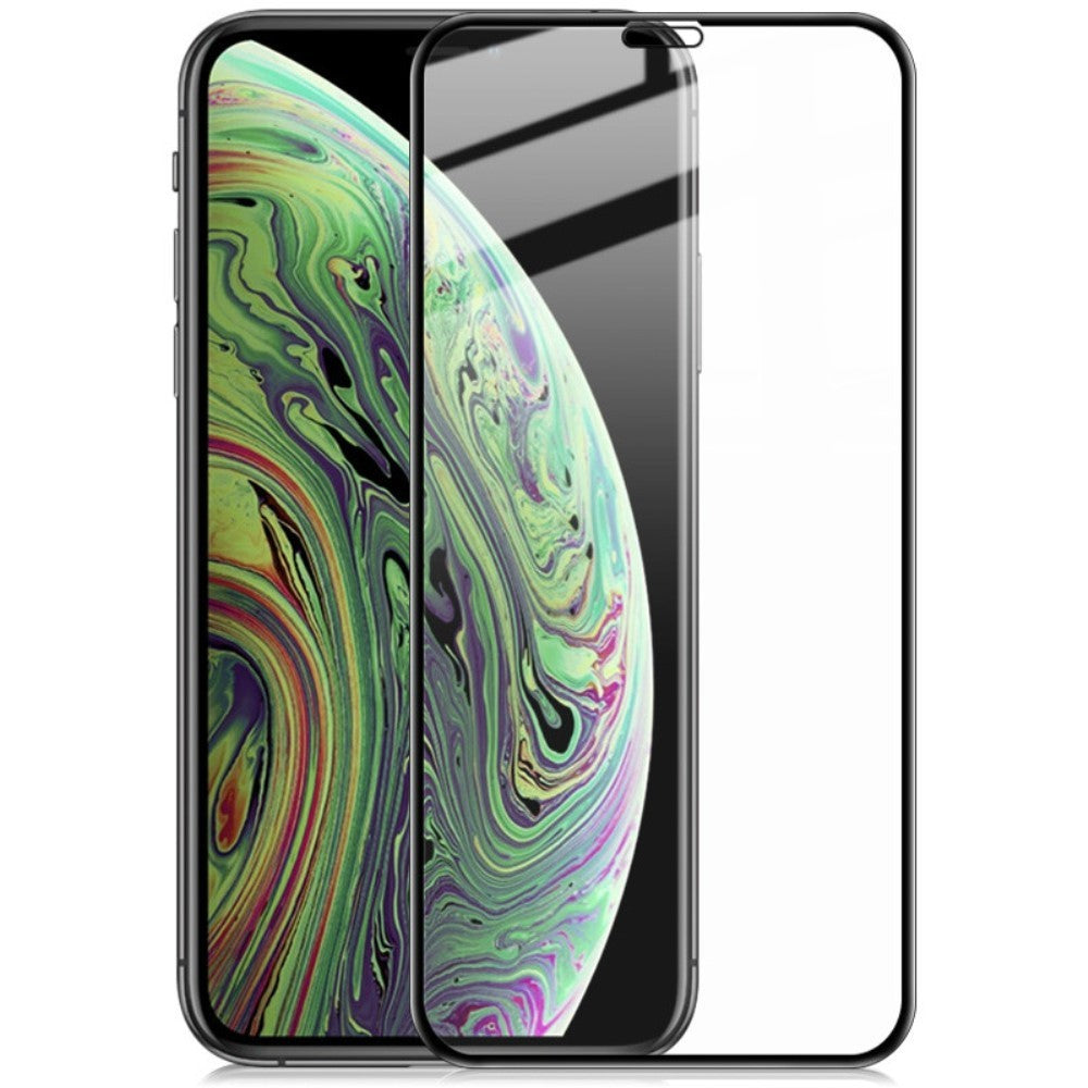 Folie Sticla Flippy® compatibila cu Apple iPhone X/XS 111D Negru - vivimall.ro