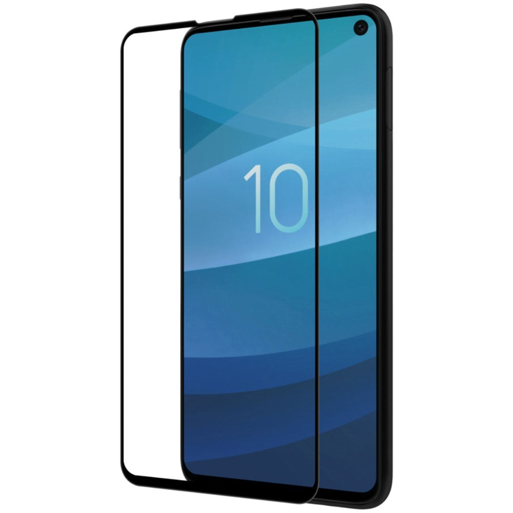 Folie Sticla Flippy® compatibila cu Samsung Galaxy S10 E, 111D, Negru - vivimall.ro