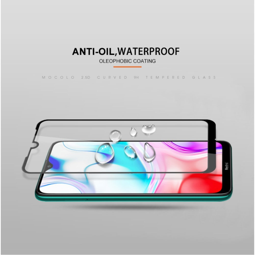 Folie Sticla Flippy® compatibila cu Xiaomi Redmi 8 111D Negru - vivimall.ro