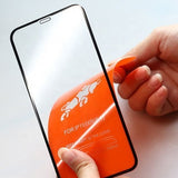 Folie Sticla Flippy® pentru Nokia G50 5G 111D Negru - vivimall.ro