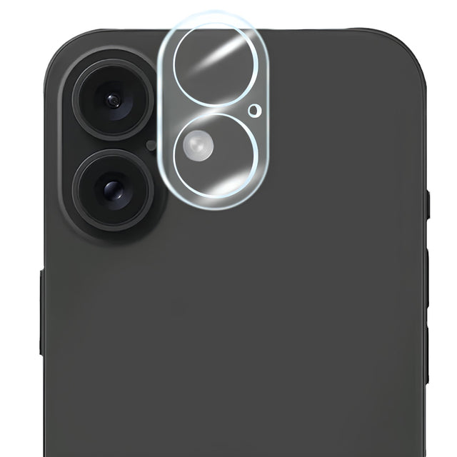 Folie Sticla pentru Camera, Vivimall, Pentru Apple iPhone 16, 3D, Transparent - vivimall.ro