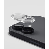 Folie Sticla pentru Camera, Vivimall, Pentru Apple iPhone 16 Plus, 3D, Transparent - vivimall.ro