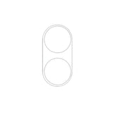 Folie Sticla pentru Camera, Vivimall, Pentru Nothing Phone 2a, 3D, Transparent - vivimall.ro