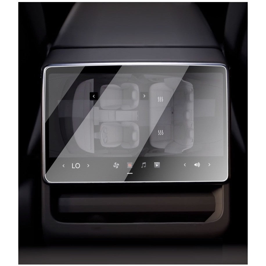 Folie de Sticla Securizata, Vivimall, Compatibila cu Tesla Model 3 / Tesla Model Y, Ecran Spate, 4K Ultra HD, Anti-amprenta, 2.5D, Transparent - vivimall.ro