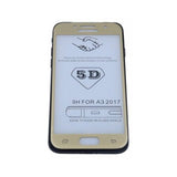 Folie Sticla Samsung Galaxy A3 2017 5D Auriu - vivimall.ro