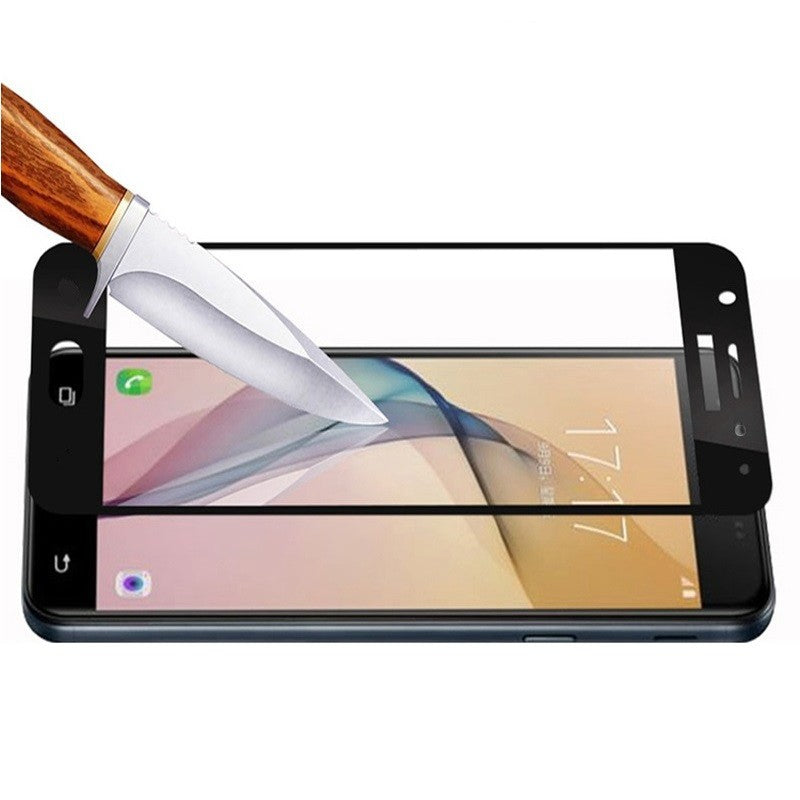 Folie Sticla Samsung Galaxy J7 2017 Full Face Negru - vivimall.ro