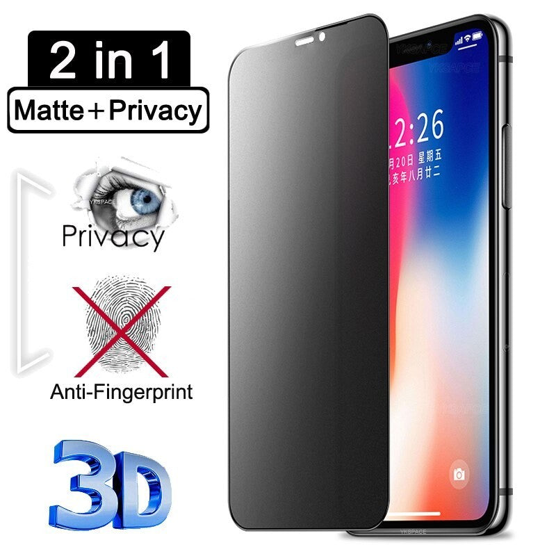 Folie Vivimall Sticla Securizata 3D Privacy 28° Armor Panda pentru Apple iPhone 12 pro MAX 6.7 - vivimall.ro