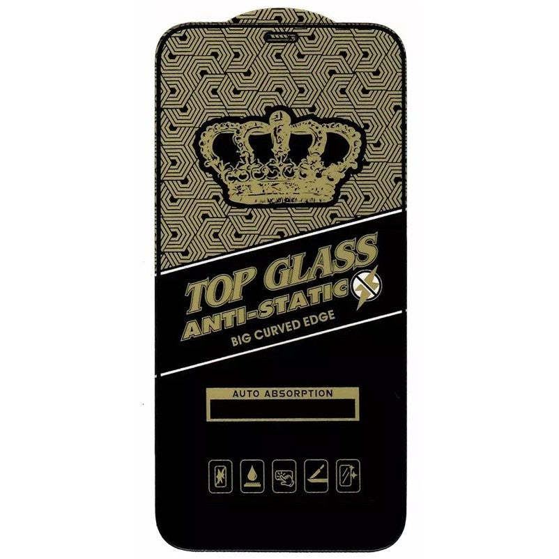 Folie Sticla securizata electrostatica Flippy pentru Samsung A02S / A03S, Sticla ESD, Top Glass, Anti-static, Negru - vivimall.ro