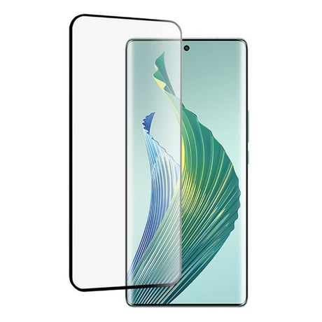 Folie Sticla Securizata Vivimall compatibil cu Honor Magic 5 Lite 5G, Full Glue Negru - vivimall.ro