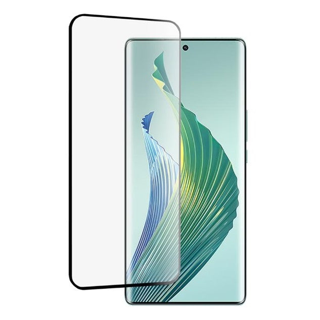 Folie Sticla Securizata Vivimall compatibil cu Honor Magic 5 Lite 5G, Full Glue Negru - vivimall.ro