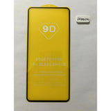 Detaliu suprafață folie sticlă securizată 9H pentru Xiaomi Redmi Note 11 4G, finisaj negru mat