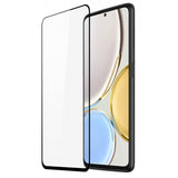 Folie sticlă securizată Full Glue pentru Xiaomi Redmi Note 11 4G, culoare neagră, vedere frontală