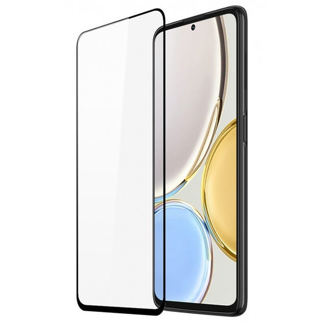 Folie sticlă securizată Full Glue pentru Xiaomi Redmi Note 11 4G, culoare neagră, vedere frontală